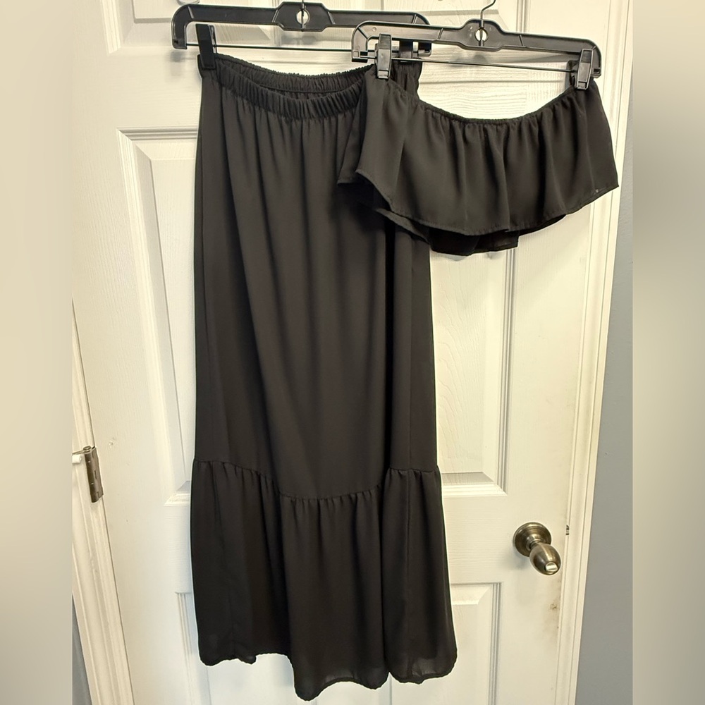 Resa Black Lola Skirt Set -small